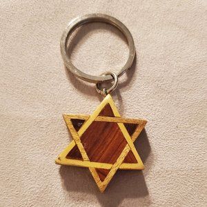 Star of David Key Chain